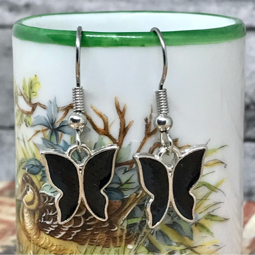 Butterfly Hook Earrings
